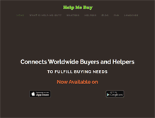 Tablet Screenshot of help-me-buy.com